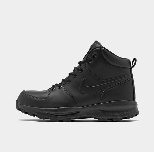 Ботинки Nike Manoa Leather Triple Black 454350-003 Мужские Новинка