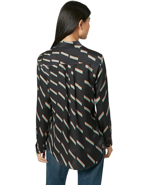 Блуза EQUIPMENT Signature Printed Blouse, цвет Eclipse Multi