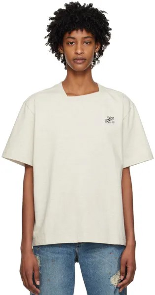 Off-White Дэнси футболка ADER error