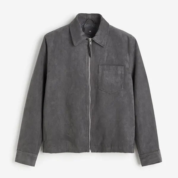 Куртка H&M Regular Fit, темно-серый