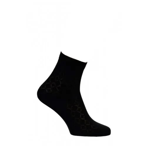 Носки Пингонс, 3 пары, размер 25 (размер обуви 38-40), черный