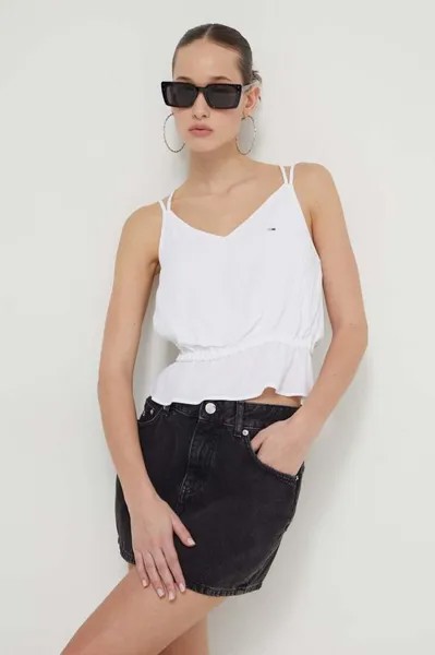 Блуза Tommy Jeans, белый