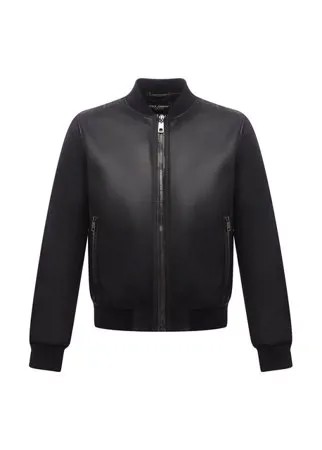 Комбинированный бомбер Dolce & Gabbana
