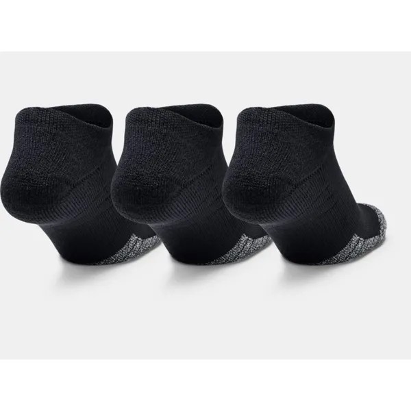 Носки Under Armour Set Of 3 шт Of Heatgear No Show, черный
