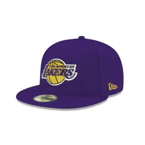 Фиолетовая приталенная кепка New Era Los Angeles Lakers Team Color 59Fifty 70343349