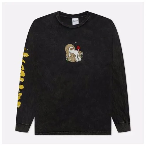 Мужской лонгслив Ripndip 2 Moods чёрный , Размер S