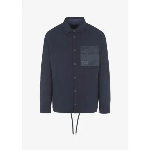 Куртка-рубашка Armani Exchange, размер S, синий