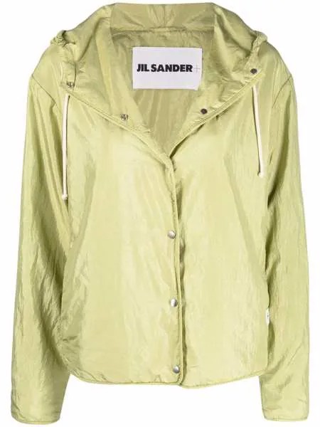 Jil Sander пуховик с капюшоном