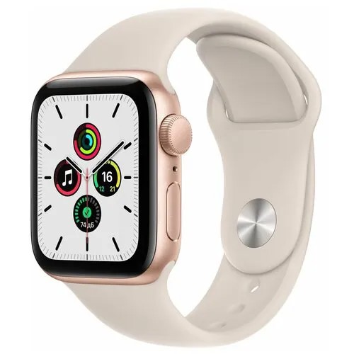 Смарт-часы Apple Watch SE GPS 40mm Gold Aluminium/Starlight Sport