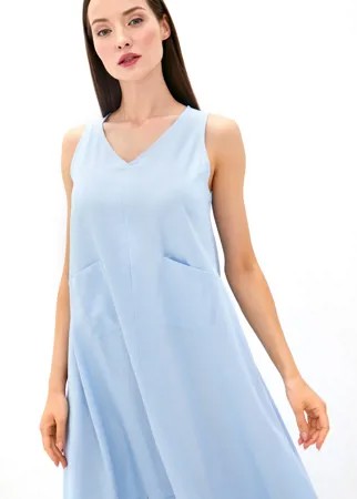 Платье-сарафан женское Peche Monnaie Be Free голубое one size XS-L (42-48)