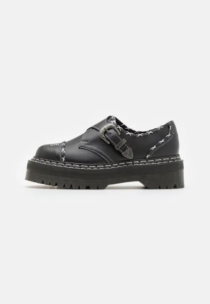 Слипоны Monk Quad Unisex Dr. Martens, черный