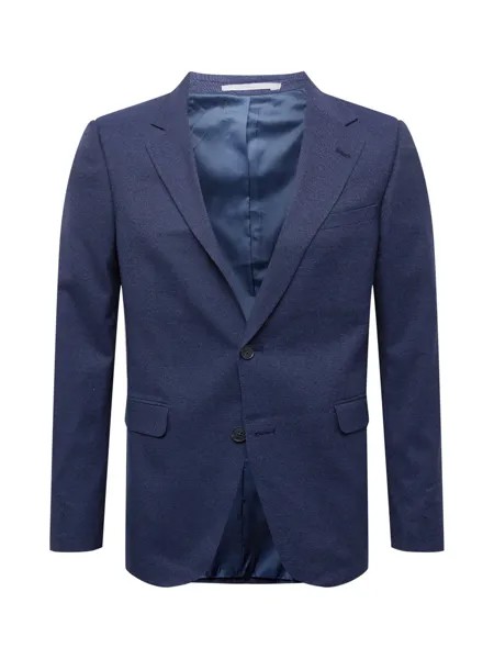 Пиджак стандартного кроя BURTON MENSWEAR LONDON Marl, темно-синий