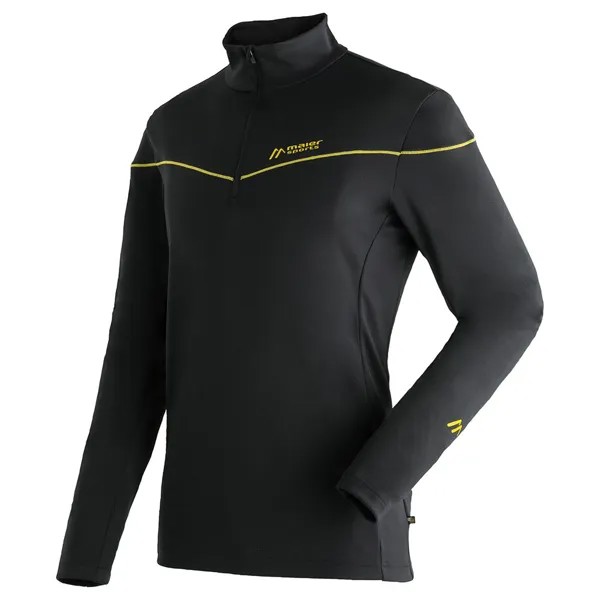 Толстовка Maier Sports Midlayer Nago Rec, черный