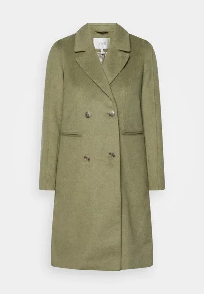 Пальто классическое Yas, зеленый