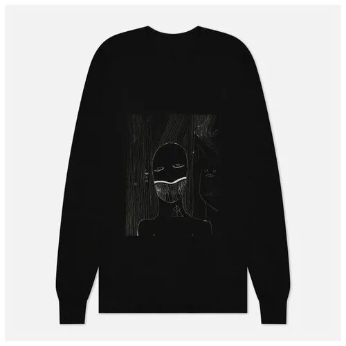 Мужской лонгслив Rick Owens DRKSHDW Strobe Tootface Level чёрный , Размер S