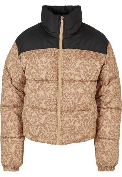 Пуховик Urban Classics Puffer Jacken, цвет unionbeigedamast