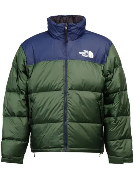 The North Face пуховик 1996 Retro Nuptse, зеленый