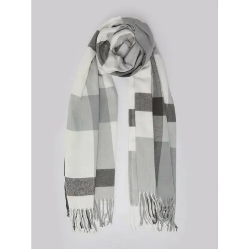 Шарф Zolla, no size, серый