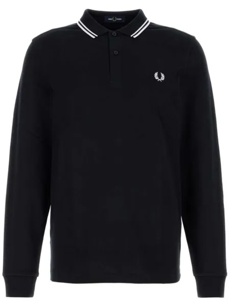 Fred Perry футболка-поло с логотипом, синий