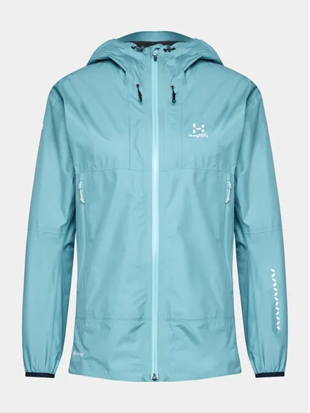 Дождевик active fit Haglöfs, бирюзовый