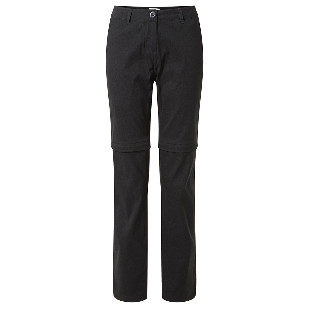Брюки на молнии Craghoppers Women's Kiwi Pro II Convertible Hose, черный