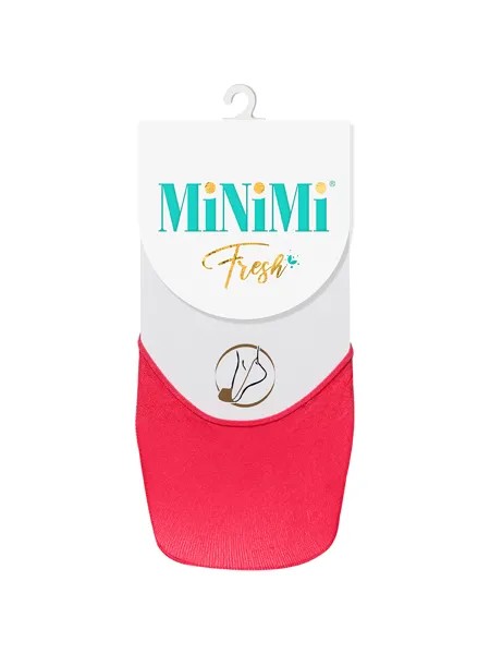 Следки женские Minimi MINI CLUB красные one size
