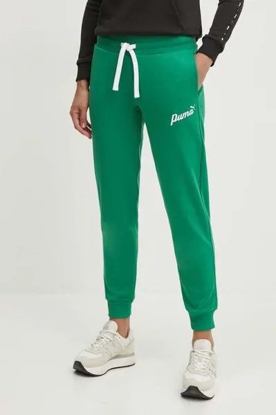 Спортивные штаны Puma, зеленый