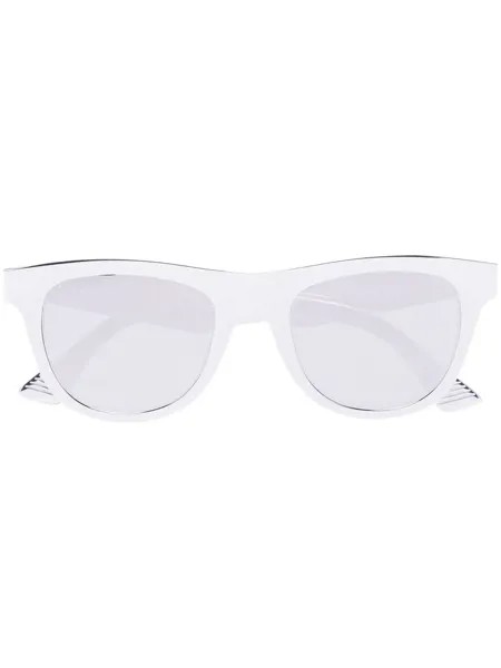 Bottega Veneta Eyewear зеркальные солнцезащитные очки