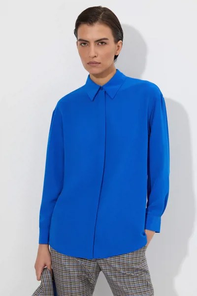 Блузка в синем цвете VASSA&Co