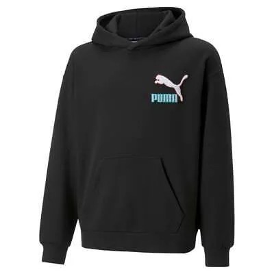 Пуловер с капюшоном Puma Fandom для мальчиков, размер M, повседневная верхняя одежда 67012301