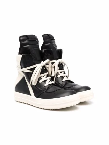 Rick Owens Kids кеды на шнуровке