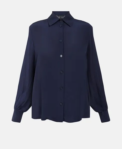 Рубашка-блузка Armani Exchange, фиолетовый