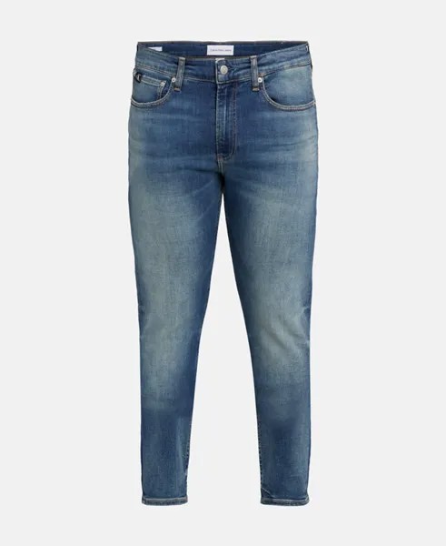 Джинсы узкого кроя Calvin Klein Jeans, темно-синий