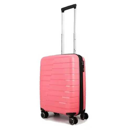 Умный чемодан Impreza Shift, 55 л, размер S, красный, розовый