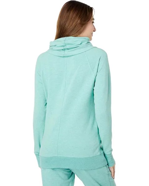 Пуловер L.L.Bean Bean's Cozy Pullover, цвет Ocean Teal Heather