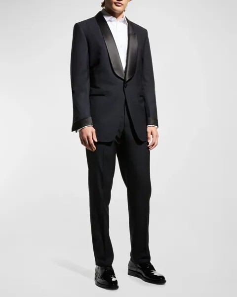 Мужской шерстяной смокинг с шалью O'Connor TOM FORD, цвет Navy Solid