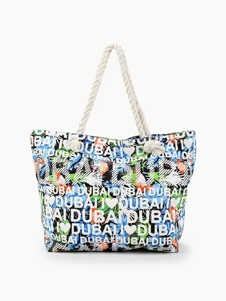 Пляжная сумка женская Rosedena BAG-46-066 голубая