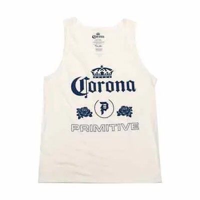 Майка Primitive Apparel x Corona Heritage II (белая) Футболка без рукавов