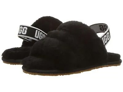 Тапочки для девочек UGG Kids Fluff Yeah Slide (для малышей/маленьких детей)